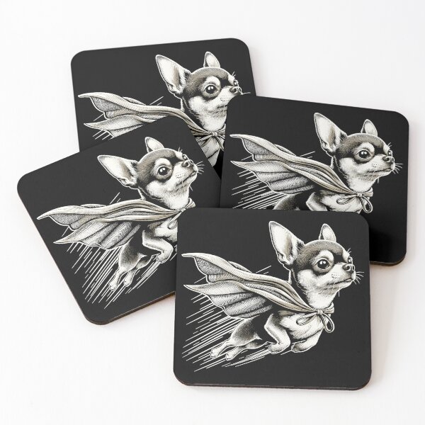 Item preview, Super Dog Chihuahua Hero Cape Chi Chis Gift designed and sold by Pineapple-Tree.