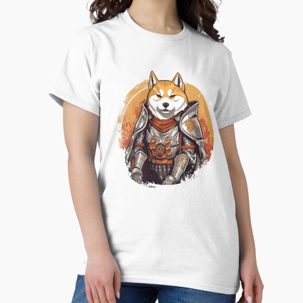 Item preview, Samurai Dog Warrior – Shiba Inu in Armor Art designed and sold by AlanAldrich404.