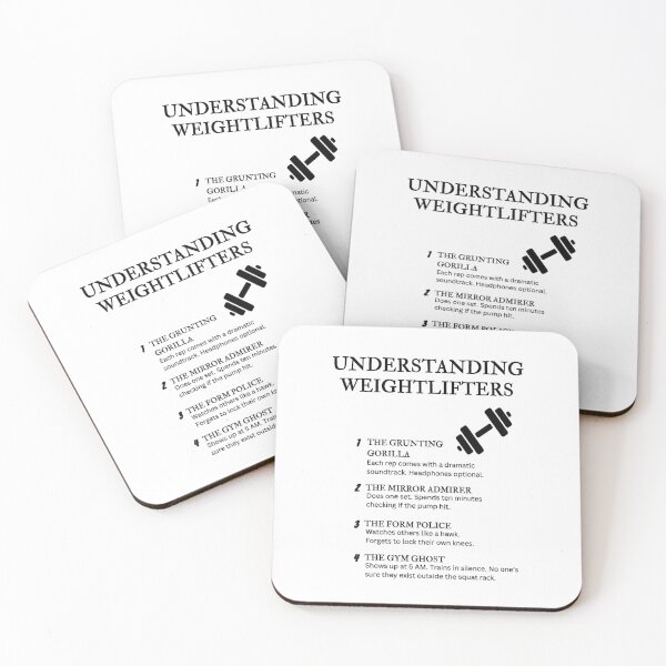 Item preview, Understanding Weightlifters  – Funny Gym Life Definitions designed and sold by PsyFlow35.