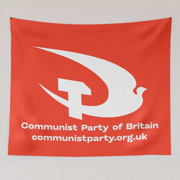Item preview, Communist Party of Britain | CPB Marxist-Leninist Design for Stickers, Apparel & Accessories | British Socialist Symbols & Proletariat Solidarity Art designed and sold by RevolutionToday.