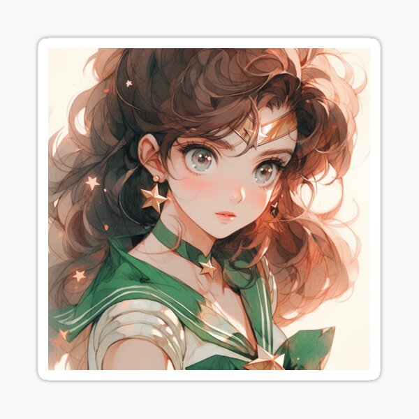 Item preview, Gouache Sailor Jupiter designed and sold by Solace Sparkles.