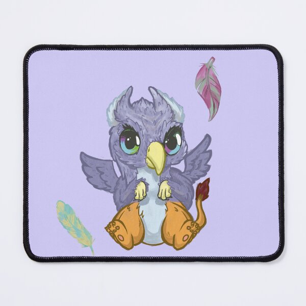 Item preview, fantasy animal baby griffin sitting designed and sold by Trazosyrayos.