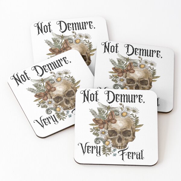 Item preview, Not Demure, Very Feral  designed and sold by houseoftrend01.