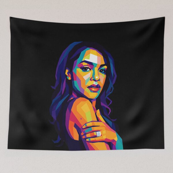 Item preview, Aaliyah PopArt designed and sold by Brian Connor.