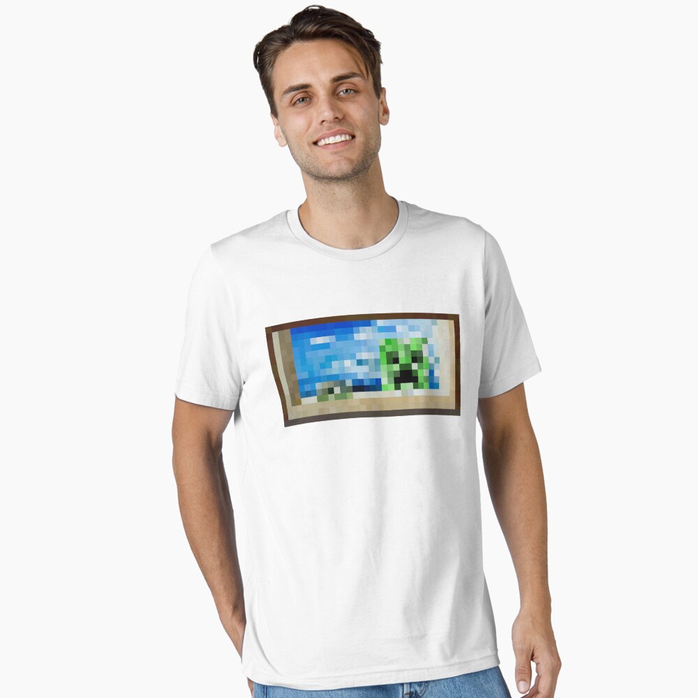 'Creebet' Minecraft Painting Photographic Print