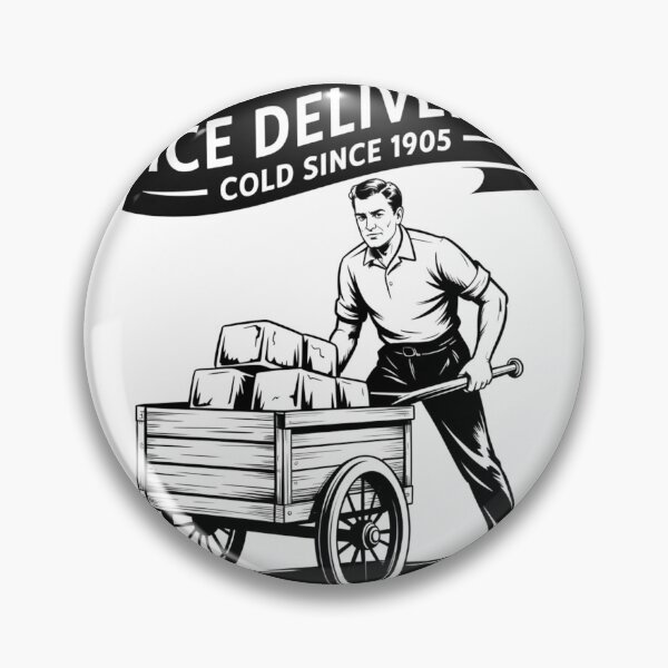 Item preview, Ice Delivery Man – Cold Since 1905 designed and sold by SignumShop.