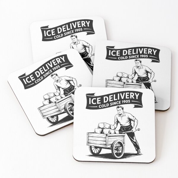 Item preview, Ice Delivery Man – Cold Since 1905 designed and sold by SignumShop.