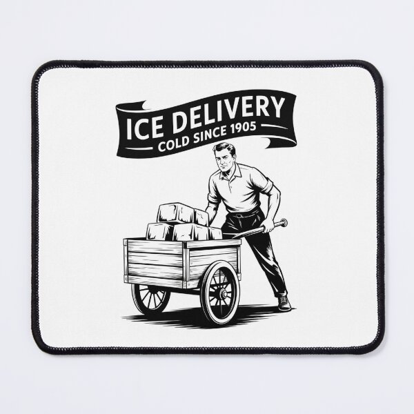 Item preview, Ice Delivery Man – Cold Since 1905 designed and sold by SignumShop.