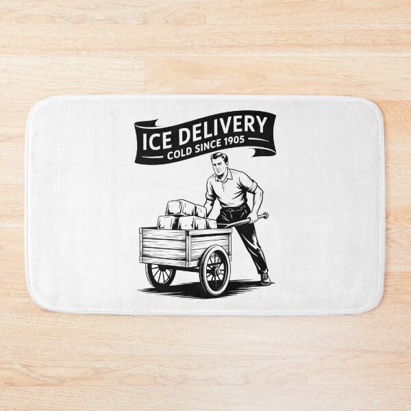 Item preview, Ice Delivery Man – Cold Since 1905 designed and sold by SignumShop.