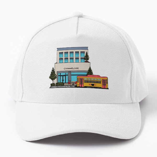 Item preview, Trolley Passing Through Channelside in Tampa designed and sold by Melody Valberg.