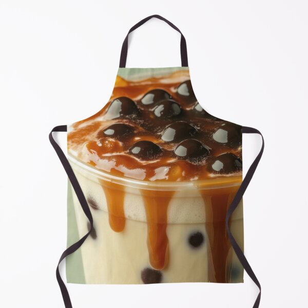Item preview, Caramel drizzle bubble tea designed and sold by anytka.