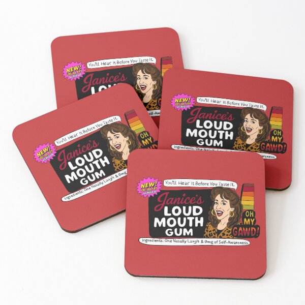 Item preview, Janice’s Loud Mouth Gum – OH MY GAWD Parody Design designed and sold by from here 2 mars.
