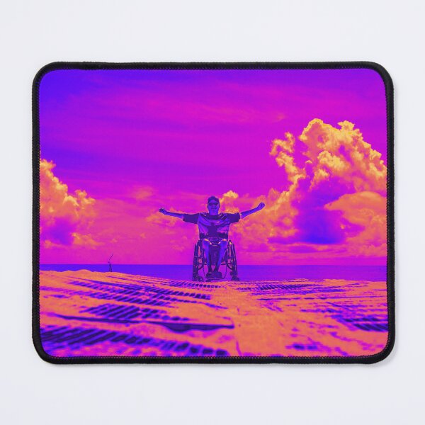 Item preview, "Limitless Horizons" – Wheelchair Freedom Art designed and sold by It's Wheelie Cool.