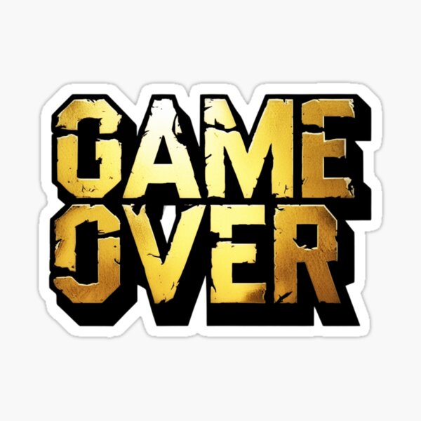Item preview, Game Over 28 designed and sold by Zeir Shop.