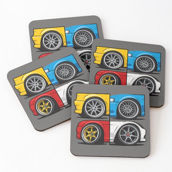 Item preview, Tunning Car Wheels - Retro JDM Style Art Design designed and sold by apanoracar.