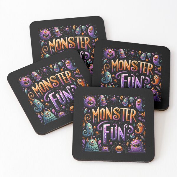 Item preview, Monster Fun Illustration: Funny cartoon monster graphic for monster fun. designed and sold by KolbaVison.
