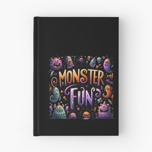 Item preview, Monster Fun Illustration: Funny cartoon monster graphic for monster fun. designed and sold by KolbaVison.