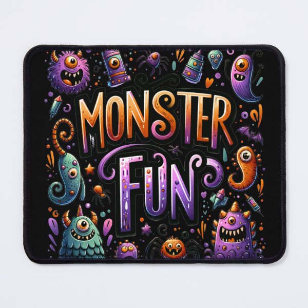 Item preview, Monster Fun Illustration: Funny cartoon monster graphic for monster fun. designed and sold by KolbaVison.