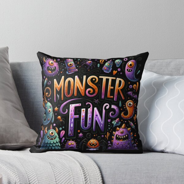 Item preview, Monster Fun Illustration: Funny cartoon monster graphic for monster fun. designed and sold by KolbaVison.
