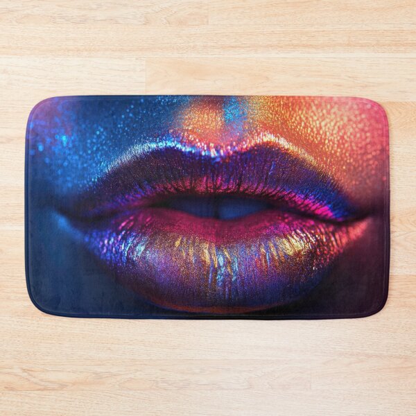 Item preview, Colorful lips with vibrant shine designed and sold by anytka.