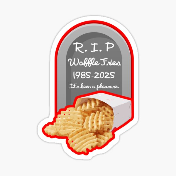 Item preview, Not My Waffle Fries  designed and sold by YOWABUNGA DESIGNS & CREATIONS.