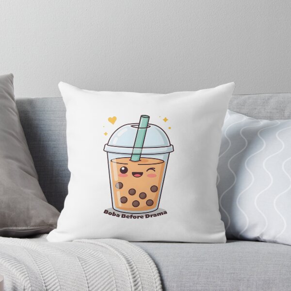 Aperçu de l'œuvre Autocollant Kawaii Bubble Tea (Boba) créée et vendue par Arcane-Aesthete.