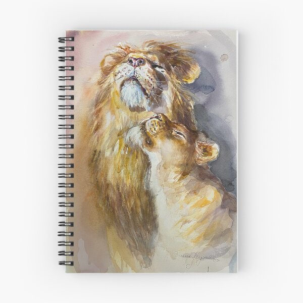 Item preview, Lion and lioness. designed and sold by Elena Reutova.