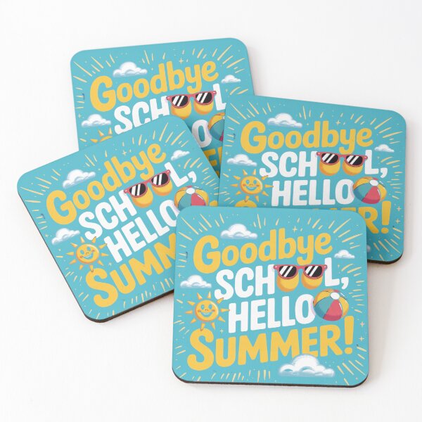 Item preview,  Goodbye School, Hello Summer  designed and sold by MABROTH.