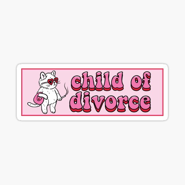 Item preview, Child of Divorce designed and sold by Fairy Moon Market.