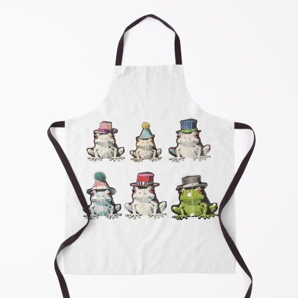 Item preview, Funky Frogs in Fancy Hats – Quirky Party Amphibians designed and sold by meaowclub.