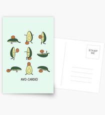Avo-cardio Postcards