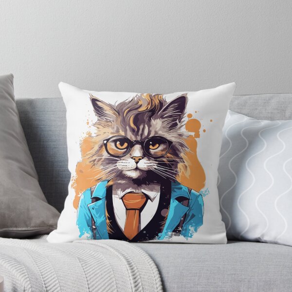 Item preview, Felix, the hipster cat designed and sold by Zurori.
