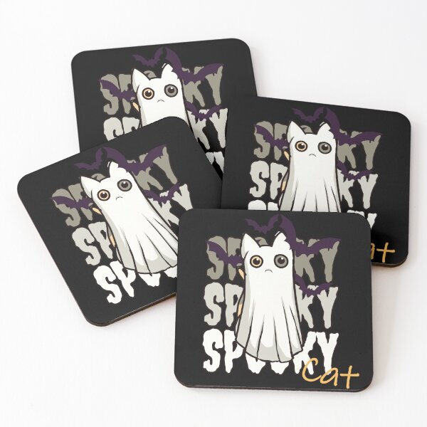Item preview, Spooky Cat designed and sold by Hoof Crafted Studio.