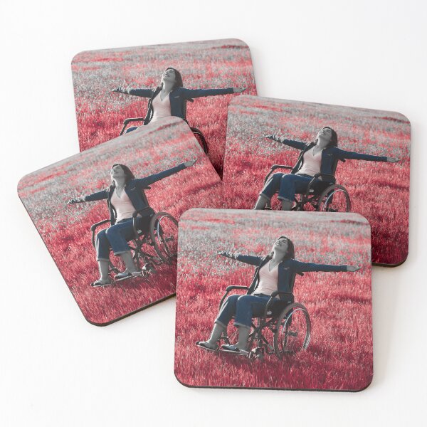 Item preview, "Joy in Motion" – Wheelchair Empowerment Art designed and sold by It's Wheelie Cool.