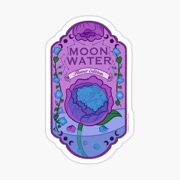 Item preview, Moon Water Flower Edition designed and sold by CosmicNCozy.