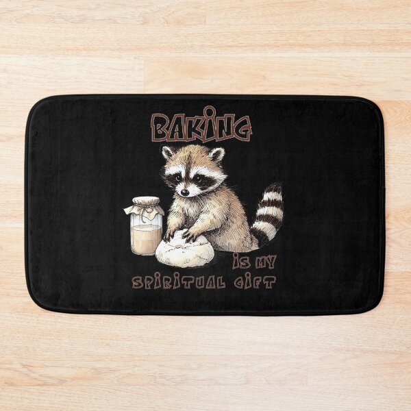 Item preview, Baking is my spiritual gift - Animal Baking - Racoon designed and sold by KolbaVison.