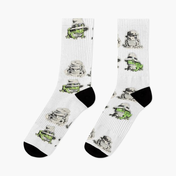 Item preview, Funky Frogs in Fancy Hats – Quirky Party Amphibians designed and sold by meaowclub.