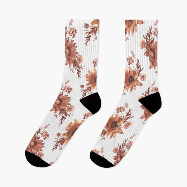 Item preview, Autumn bouquet of garden flowers in terracotta color designed and sold by XDenisova.