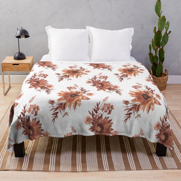 Item preview, Autumn bouquet of garden flowers in terracotta color designed and sold by XDenisova.