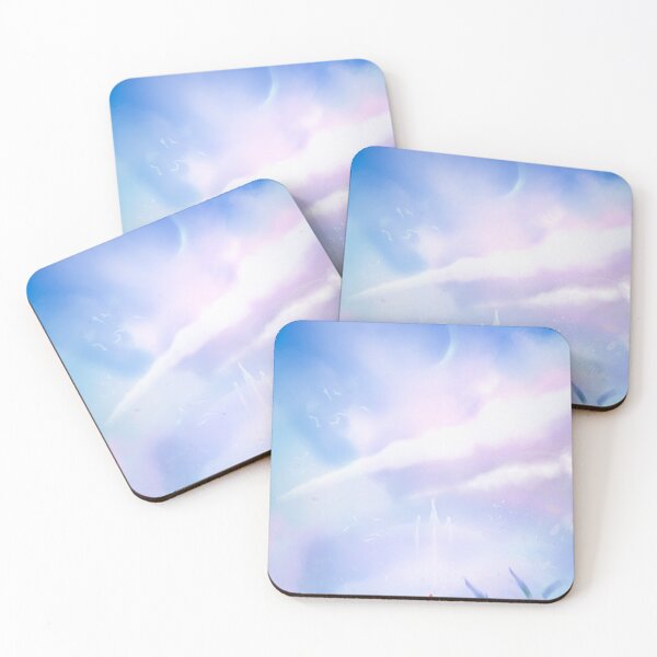 Item preview, Dreaming of the Sky Palace – Soft Fantasy Landscape Art designed and sold by MartyInfinity.