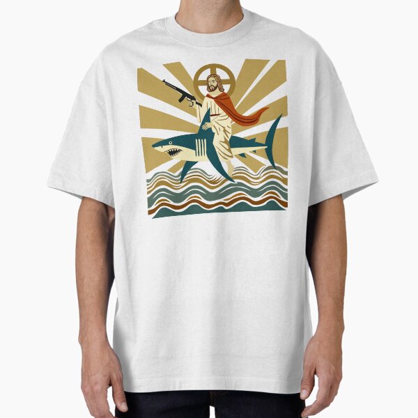 Item preview, Jawsus Christ: Locked, Loaded, and Risen designed and sold by KatelynMitalski.
