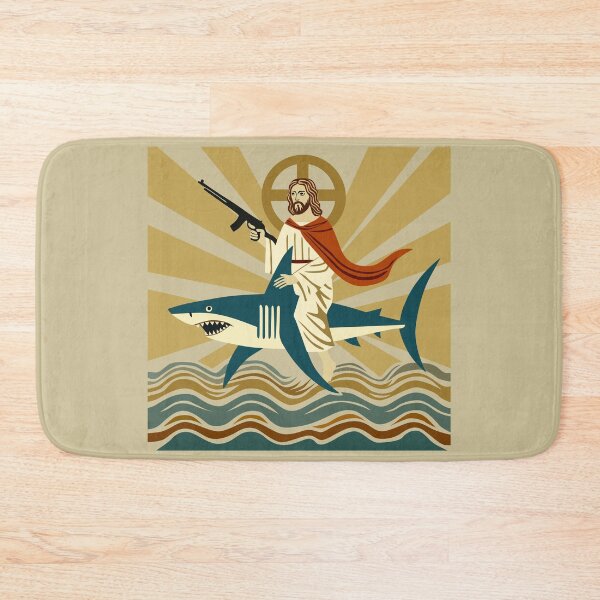 Item preview, Jawsus Christ: Locked, Loaded, and Risen designed and sold by KatelynMitalski.