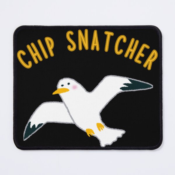 Item preview, Chip Snatcher Seagull Doodle designed and sold by Brownpants.