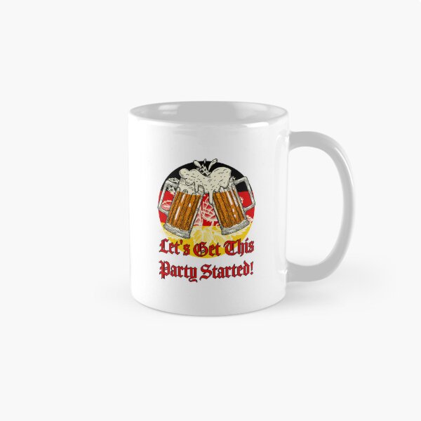Item preview, Let's Get This Party Started German Flag and Prost designed and sold by LibStix.