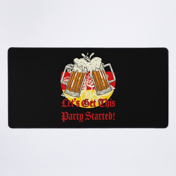 Item preview, Let's Get This Party Started German Flag and Prost designed and sold by LibStix.