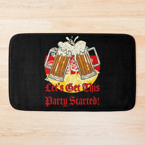 Item preview, Let's Get This Party Started German Flag and Prost designed and sold by LibStix.