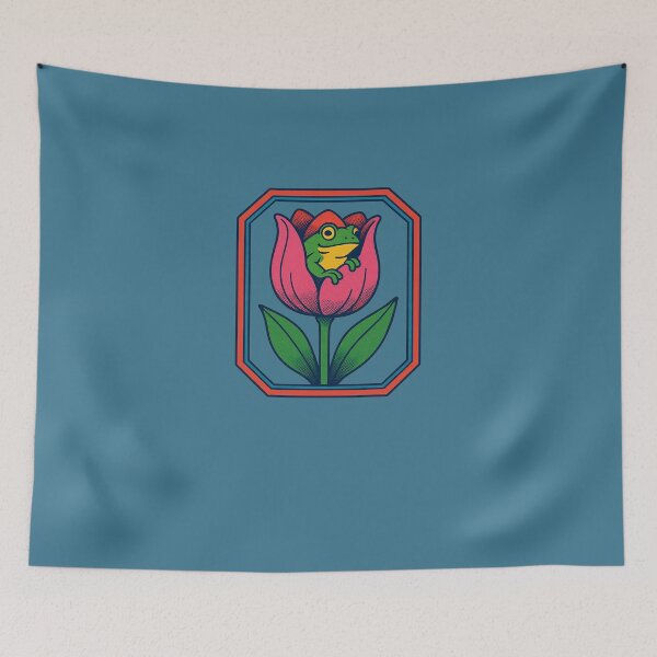 Item preview, Tulip Frog designed and sold by FrictionMaxxing.