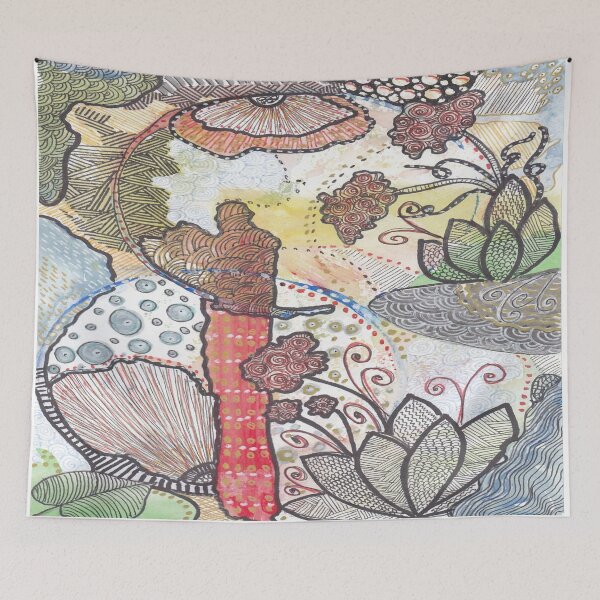 Item preview, Escape from Reality - Hand-Drawn  designed and sold by ColorWander.