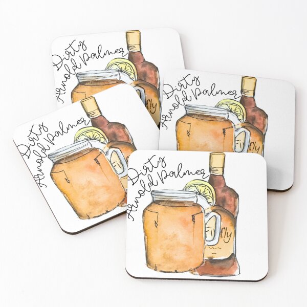 Item preview, Dirty Arnold Palmer Watercolor Cocktail  designed and sold by skybluepink studio.