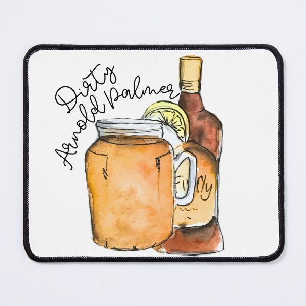 Item preview, Dirty Arnold Palmer Watercolor Cocktail designed and sold by skybluepink studio.